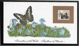 Thème Papillons - Singapour - Document - TB - Schmetterlinge