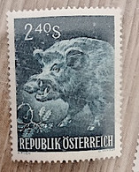 AUTRICHE Cochons, Cochon , Porcs, Porc Sangliers, Chasse, Yvert N° 906  (MNH **) - Boerderij