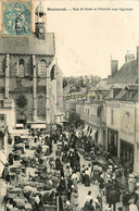 Bonneval * Le Marché Aux Légumes * La Rue St Roch * Marchands Foire - Bonneval