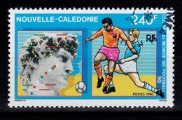 Nouvelle Caledonie - YV 596 Oblitere Coupe Du Monde De Football 1990 - Gebruikt