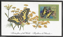 Thème Papillons - Pologne - Document - TB - Butterflies