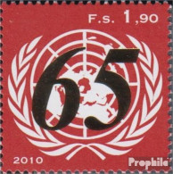 UNO - Genf 719 (kompl.Ausg.) Postfrisch 2010 65 Jahre UNO - Ungebraucht