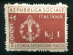 RSI 1944 FRANCHIGIA MILITARE** MNH - Neufs