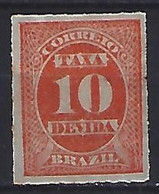 Brasil 1890  Postage Due (o) Mi.10 - Segnatasse