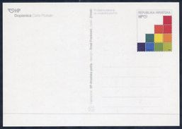 CROATIA  2001 Postal Stationery Card 1.80 K. Stamp Anniversary. Unused.  Michel P21 - Croatie