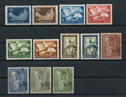 1954 Portugal Complete Year MNH Stamps. Année Compléte Timbres Neuf Sans Charnière. Ano Completo Novo Sem Charneira. - Volledig Jaar