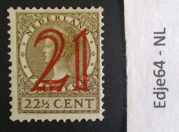 Nederland 1929 Hulpzegel - Nuevos