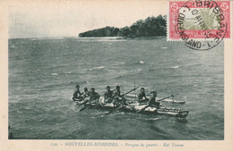 Nouvelle Caledonie - Carte Postale Avec Oblitération Australienne (posté Sur Le Paquebot ) RRR - Cartas & Documentos