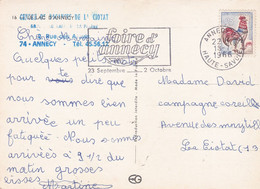 15 Cartes Postales Affranchies Ayant Circulé - 30 Scans Recto Et Verso Pour 1 Euro ! - Collections