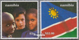 Namibia - Südwestafrika 1013-1014 (kompl.Ausg.) Postfrisch 2000 10 Jahre Unabhänigkeit - Namibie (1990- ...)