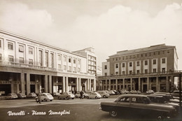 Cartolina - Vercelli - Piazza Zumaglini - 1950 Ca. - Vercelli