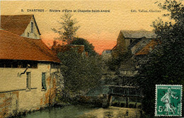 Chartres * Vue Sur La Rivière D'eure Et Chapelle St André - Chartres