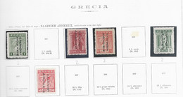 95570) GRECIA - LOTTO DI FRANCOBOLLI- 1912--MLH*-MNH** TIPI DIVERSI - Unused Stamps