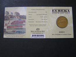 AUSTRALIA 2004 1$  EUREKA Stockabe 1854 UNC .. - Münz- Und Jahressets