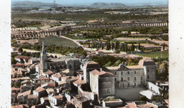 CASTRIES LE CHATEAU L'EGLISE ET L'AQUEDUC VUE AERIENNE - Castries