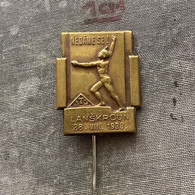 Badge Pin ZN010347 - Gymnastics Sokol Czechoslovakia Lanskroun 1938 - Gymnastique