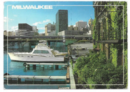 WISCONSIN - Milwaukee River - Publ. Scofield Souvenir Co. N° MW-22 - 1990 - Milwaukee