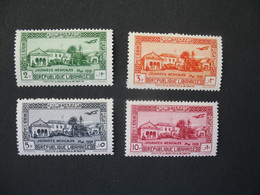Grand Liban Stamps French Colonies Série PA  N° 75 à 78  Neuf *  Voir Photo - Aéreo