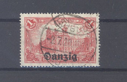 Danzig Mi.Nr. 8 II, 1 Mark Freimarke 1920 Gestempelt, Geprüft BPP (37112) - Dantzig