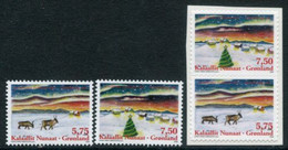 GREENLAND 2008 Christmas MNH / **.   Michel 521-24 - Unused Stamps