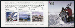 GREENLAND 2008 Polar Year And Scientific Anniversaries Block  MNH / **.   Michel Block 42 - Neufs