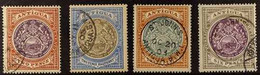 1903-07 Badge 2d To 6d, SG 33/36, Fine St John's Cds Used. (4 Stamps) For More Images, Please Visit Http://www.sandafayr - Sonstige & Ohne Zuordnung