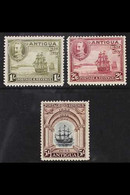 1932 1s - 5s Tercentenary High Values Complete, SG 88/90, Very Fine Mint. (3 Stamps) For More Images, Please Visit Http: - Altri & Non Classificati