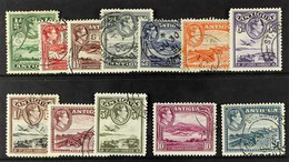 1938-51 Complete King George VI Definitive Set, SG 98/109, Fine Used. (12 Stamps) For More Images, Please Visit Http://w - Other & Unclassified