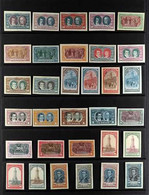 1910 IMPERF PROOFS A Colourful Collection Of "Viceroy Centenary" Imperf Proofs On Thick Card, ALL DIFFERENT And In Non - - Altri & Non Classificati