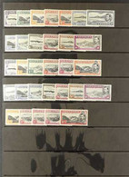 1938-53 The Complete Sets For Perf. 13½, 13 And 14, SG 38/47b, Fine Mint. (31 Stamps) For More Images, Please Visit Http - Ascension