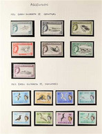 1953-66 COMPLETE MINT QEII COLLECTION Presented In Mounts On Album Pages, A Complete Run From Coronation To The 1966 Com - Ascension