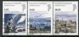 GREENLAND 2008 Polar Year And Scientific Anniversaries  Used.   Michel 516-18 - Usados