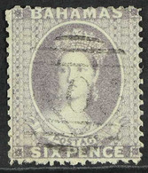 1862 6d Lilac, No Wmk, Perf 13, SG 18, Fine Used With Neat "AO5" Cancel. Signed Brun. For More Images, Please Visit Http - Other & Unclassified