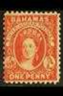 1882 1d Scarlet-vermillion, CA Wmk, Perf 12, SG 40, Never Hinged Mint With Photo Certificate. For More Images, Please Vi - Other & Unclassified