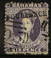 1883 4d On 6d Deep Violet Chalon, SG45, Good Colour And Neatly Cancelled By "AO5" Cancels. For More Images, Please Visit - Other & Unclassified