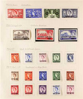 1952-64 COMPREHENSIVE MINT COLLECTION An Attractive, ALL DIFFERENT, Very Fine Mint Collection Presented On Album Pages T - Bahrein (...-1965)