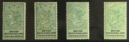 1888 1s To 5s Green And Black, SG 15/18, Fine And Fresh Mint With Good Original Colours. (4 Stamps) For More Images, Ple - Altri & Non Classificati