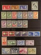 1937-1949 NEVER HINGED MINT COLLECTION On A Stock Page, All Different, Virtually COMPLETE For The Period (only One Cheap - Altri & Non Classificati