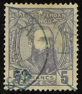 BELGIAN CONGO 1887-94 5fr Lilac, Cob 11 Or SG 12, Fine Used. For More Images, Please Visit Http://www.sandafayre.com/ite - Altri & Non Classificati