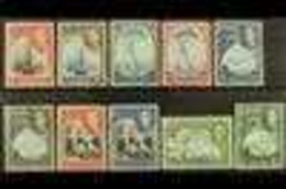 1938-52 KGVI Pictorial Complete Set, SG 110/15, Very Fine Mint (10 Stamps) For More Images, Please Visit Http://www.sand - Bermuda