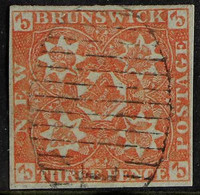 1851 3d Dull Red, SG 2, Superb Used With Good Margins All Round And Light Cancel. Lovely Stamp. For More Images, Please  - Altri & Non Classificati