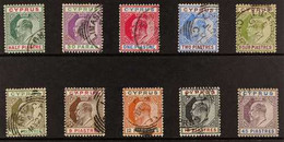 1902-1904 KEVII Definitive Set, CA Wmk, SG 50/59, Very Fine Used (10 Stamps) For More Images, Please Visit Http://www.sa - Autres & Non Classés