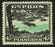 1934 45pi Green And Black, SG 143, Never Hinged Mint. For More Images, Please Visit Http://www.sandafayre.com/itemdetail - Autres & Non Classés