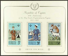 1963 50th Anniversary Of Scouting Mini Sheet, SG MS231a, Never Hinged Mint (1 M/s) For More Images, Please Visit Http:// - Autres & Non Classés