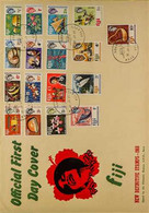 1963-1987 FIRST DAY COVERS All Different Collection Of Illustrated Unaddressed FDC's In A Cover Album, Includes 1968, 19 - Fiji (...-1970)