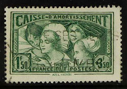 1931 1f50 + 3f50 Green "Sinking Fund", Yv 269, SG 493, Fine Food. For More Images, Please Visit Http://www.sandafayre.co - Altri & Non Classificati