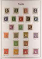 1945-1958 COMPREHENSIVE FINE MINT & NHM COLLECTION On Hingeless Pages, All Different, COMPLETE For Postage Issues From 1 - Altri & Non Classificati