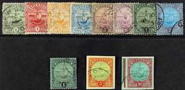 1906 - 11 Badge Of The Colony Set Complete, SG 77/88, Very Fine Used, 5s And 10s On Piece. (11 Stamps) For More Images,  - Grenade (...-1974)