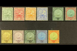 1906-11 Complete Badge Set, SG 77/88, Fine Mint. (11 Stamps) For More Images, Please Visit Http://www.sandafayre.com/ite - Grenada (...-1974)