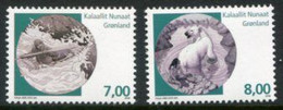 GREENLAND 2008 Nordic Myths III  MNH / **.   Michel 509-10 - Ongebruikt